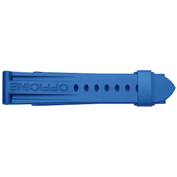PNMXE07XDT - Strap caoutchouc light blue