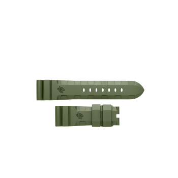 PNMXE07XD4 - Green Rubber Strap