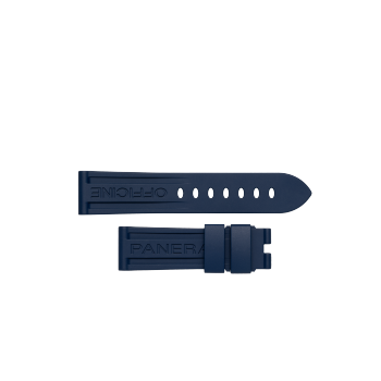 PNMXE07XDG - Dark Blue Rubber Strap