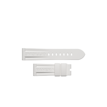 PNMXE0BRMX - Strap caoutchouc white