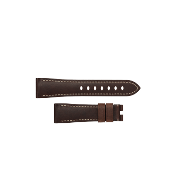 PNMXE0C0SH - Strap calf dark brown