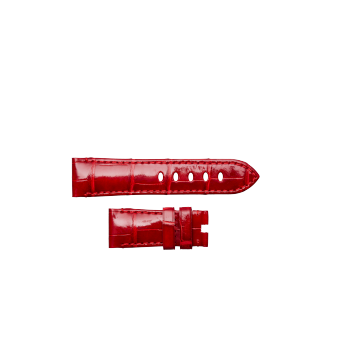 PNMXE09BSP - Strap alligator red