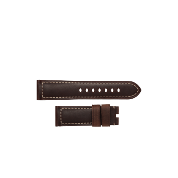 PNMXE079X3 - Strap calf dark brown