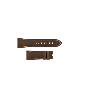 PNMX006GJF - Strap calf dark brown